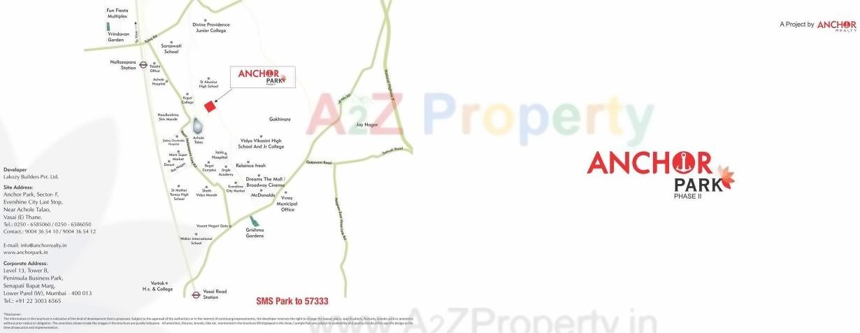  of real estate project Rose Anchor Park located at Vasaivirar-city-m-corp, Palghar, Maharashtra