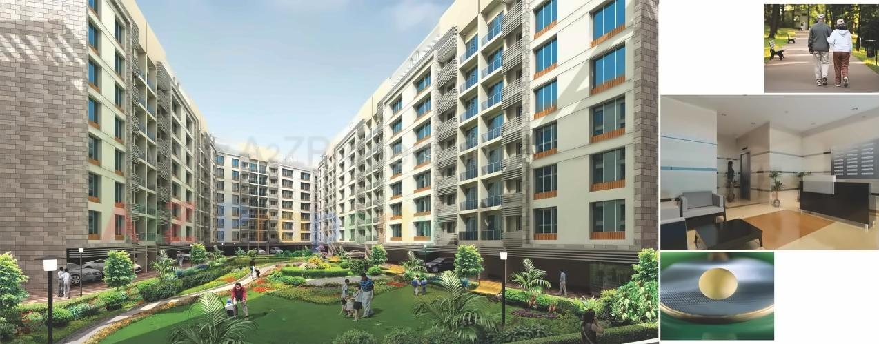 3D Elevation of real estate project Rose Anchor Park located at Vasaivirar-city-m-corp, Palghar, Maharashtra