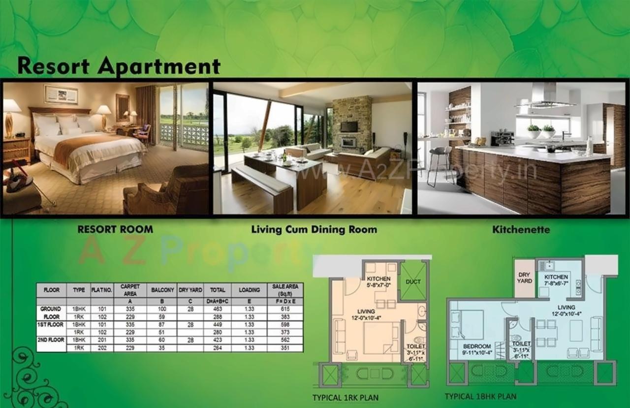 Layout of real estate project Royale Seasons located at Khodala, Palghar, Maharashtra