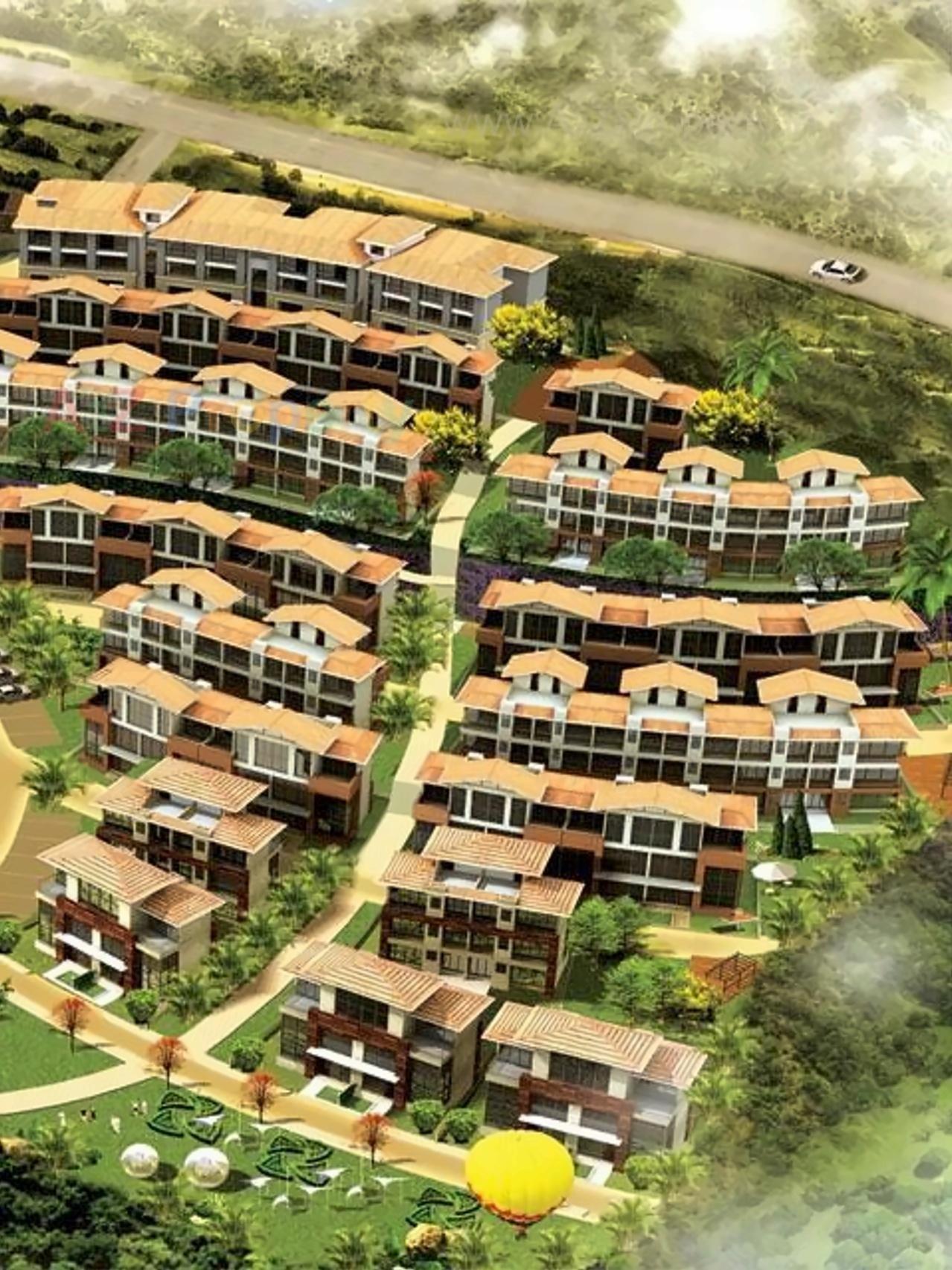 3D Elevation of real estate project Royale Seasons located at Khodala, Palghar, Maharashtra