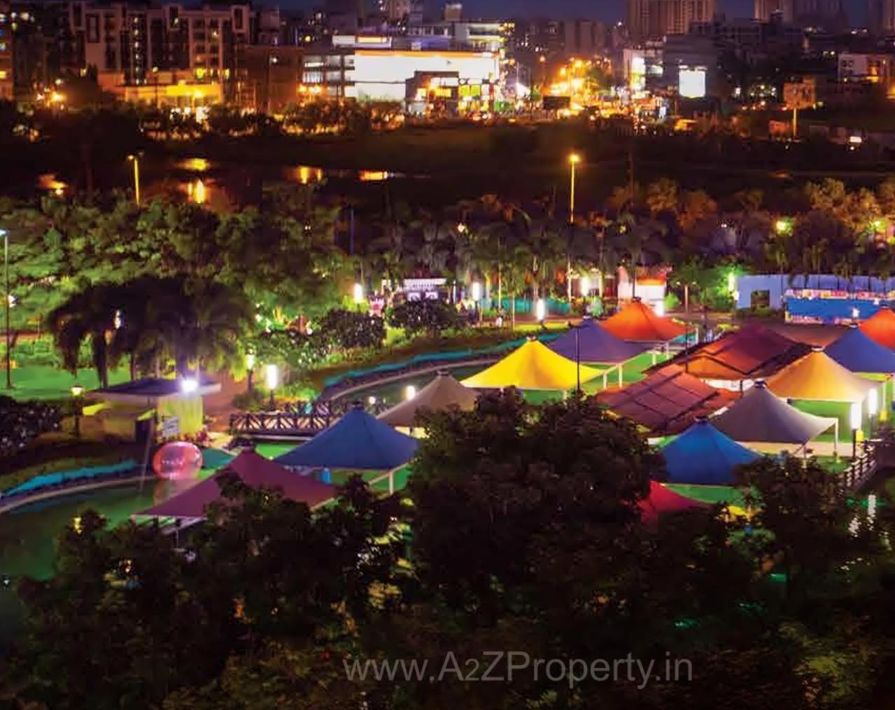 3D Elevation of real estate project Rustomjee Virar Avenue D1 A B Retail located at Dongare, Palghar, Maharashtra