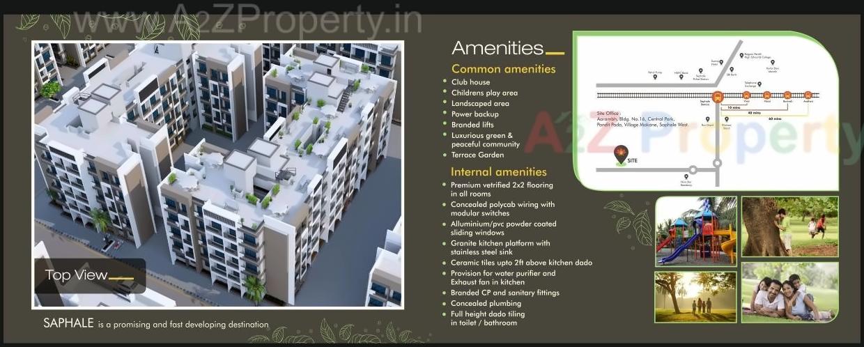  of real estate project Sadguru Aarambh located at Makane, Palghar, Maharashtra