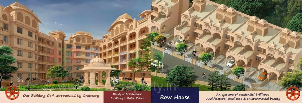 3D Elevation of real estate project Sai River Palace located at Lalonde, Palghar, Maharashtra