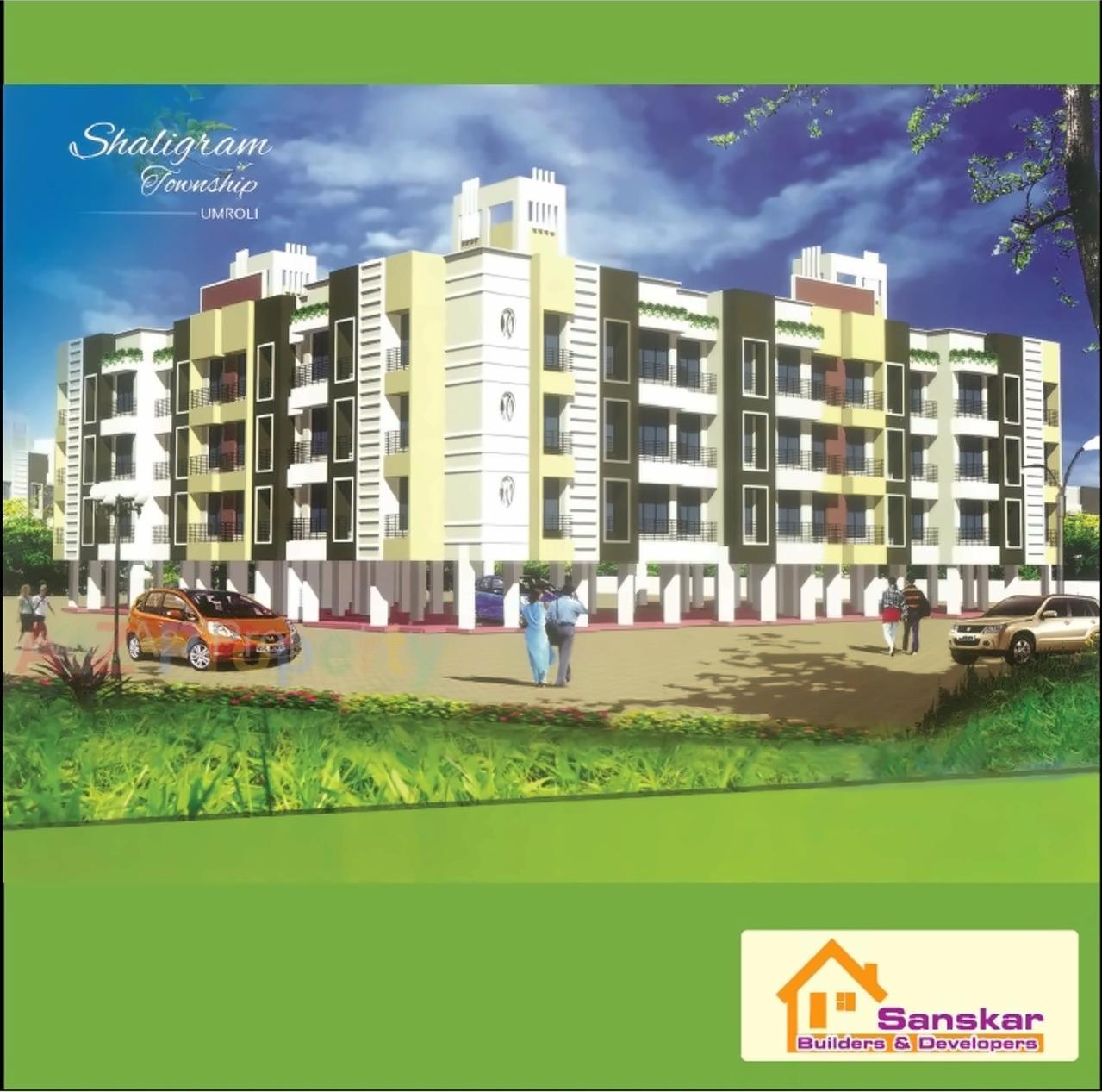 3D Elevation of real estate project Shaligram Township located at Padghe, Palghar, Maharashtra