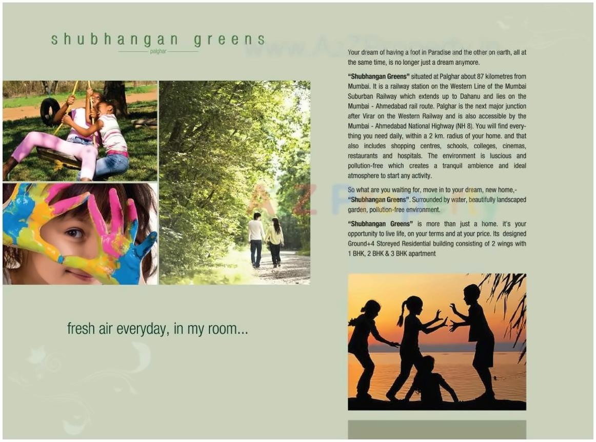  of real estate project Shubhangan Greens located at Palghar, Palghar, Maharashtra