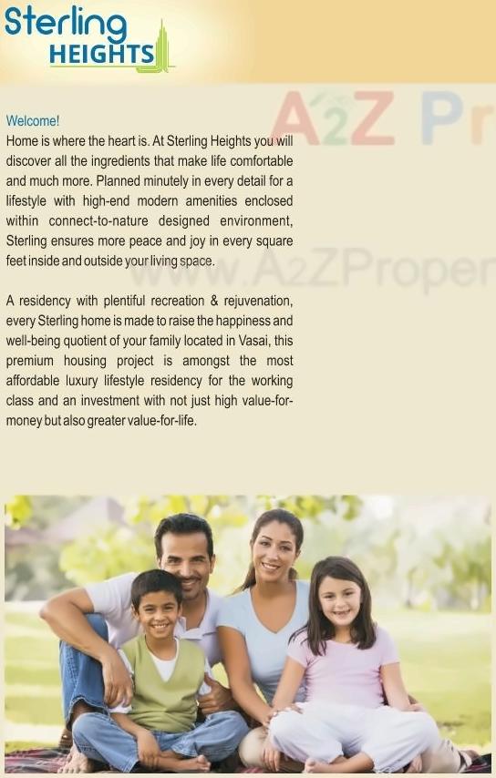  of real estate project Sterling Heights located at Vasaivirar-city-m-corp, Palghar, Maharashtra