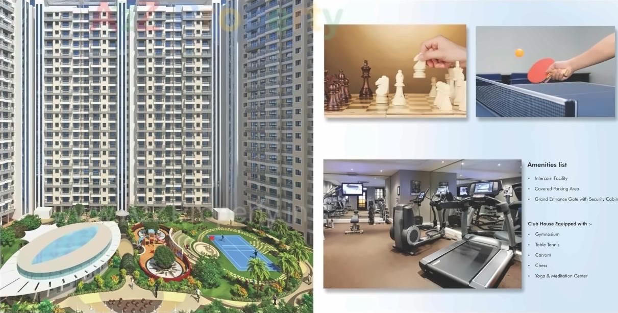 3D Elevation of real estate project Swastik Epitome   To 14 Floors located at Vasaivirar-city-m-corp, Palghar, Maharashtra