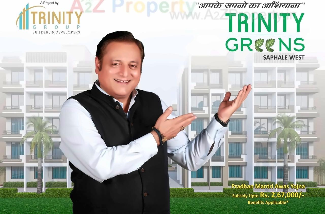 Layout of real estate project Trinity Greens located at Makane, Palghar, Maharashtra