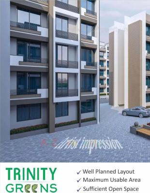 Elevation of real estate project Trinity Greens located at Makane, Palghar, Maharashtra