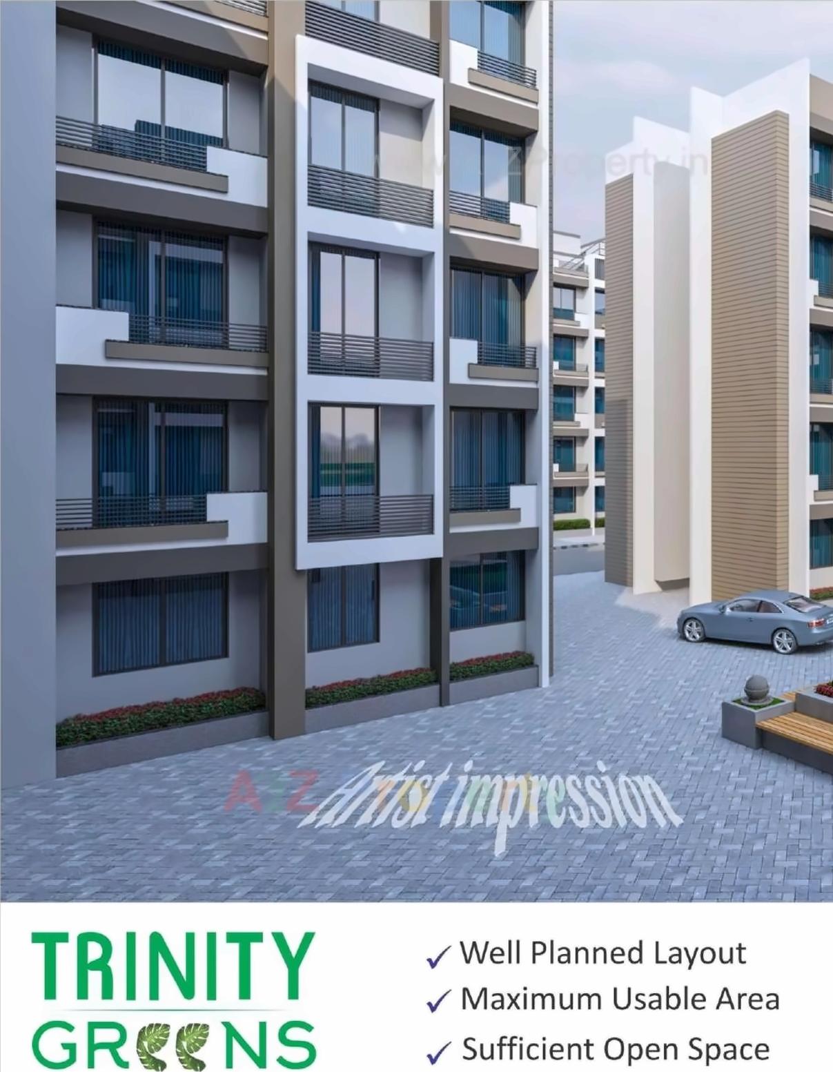3D Elevation of real estate project Trinity Greens located at Makane, Palghar, Maharashtra