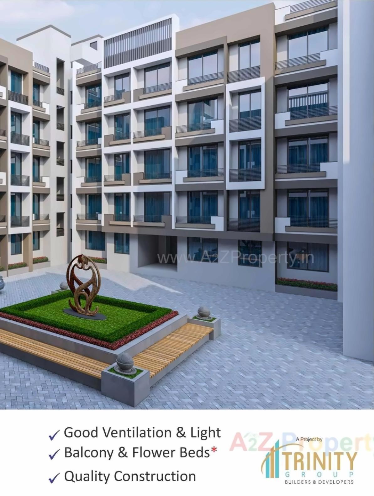 3D Elevation of real estate project Trinity Greens located at Makane, Palghar, Maharashtra