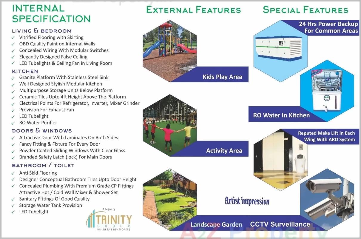  of real estate project Trinity Greens located at Makane, Palghar, Maharashtra