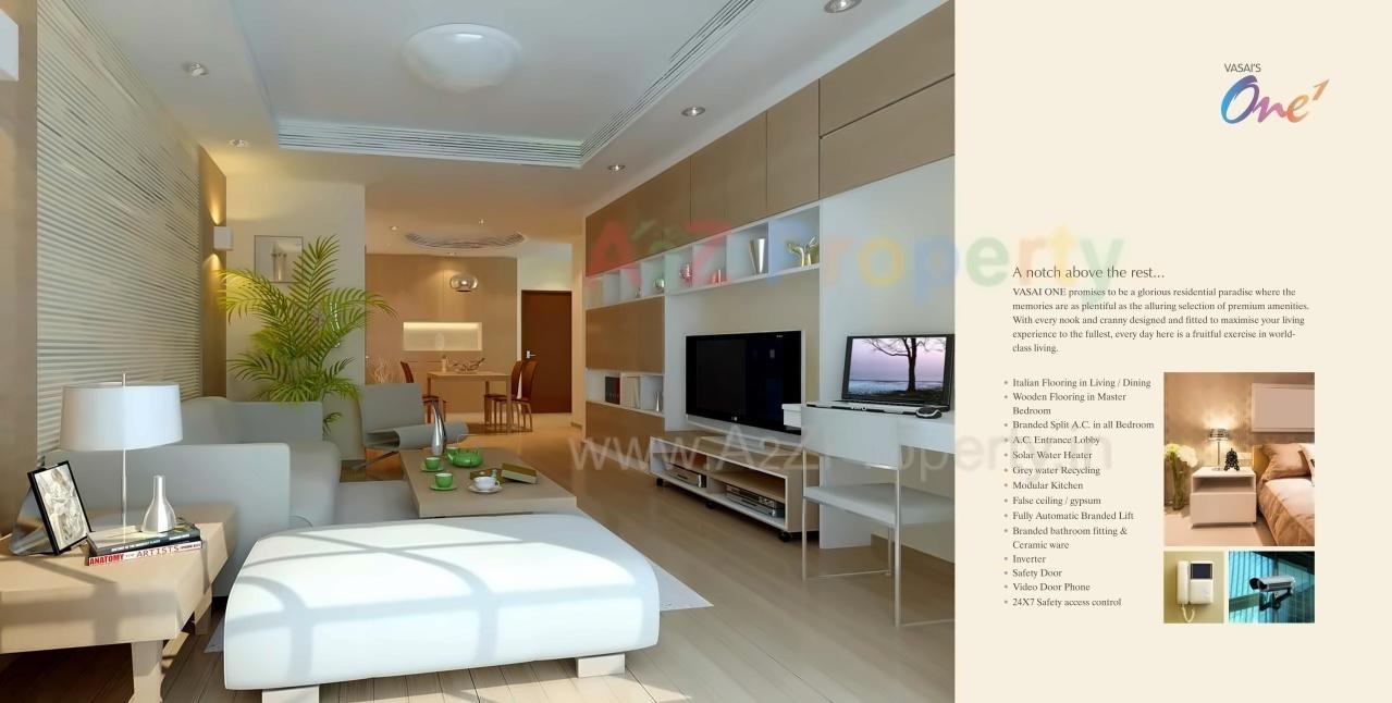 3D Elevation of real estate project Vasai One located at Vasaivirar-city-m-corp, Palghar, Maharashtra