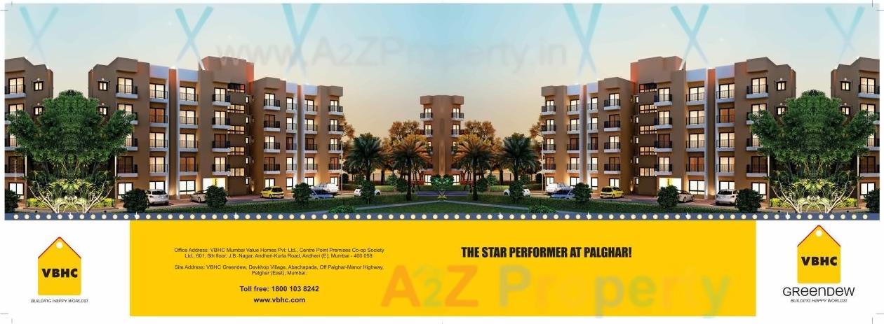 3D Elevation of real estate project Vbhc Greendew located at Devkhop, Palghar, Maharashtra