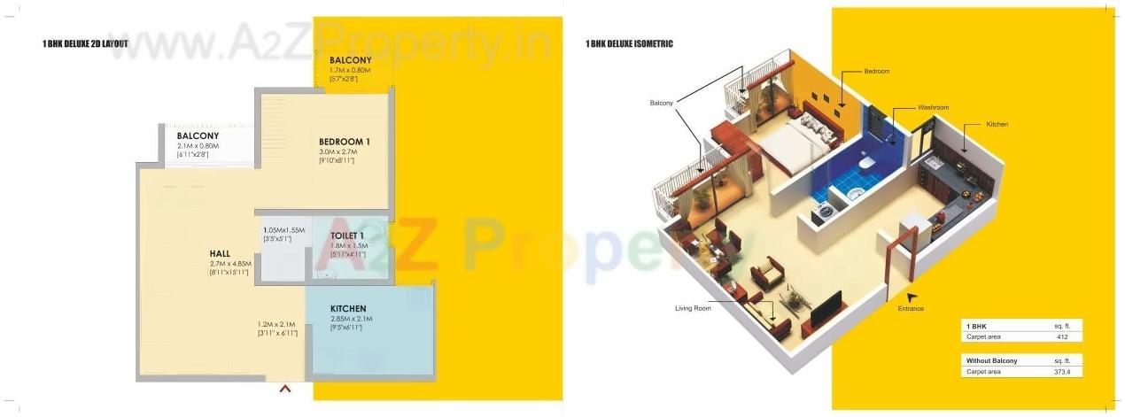 Layout of real estate project Vbhc Greenglade located at Devkhop, Palghar, Maharashtra