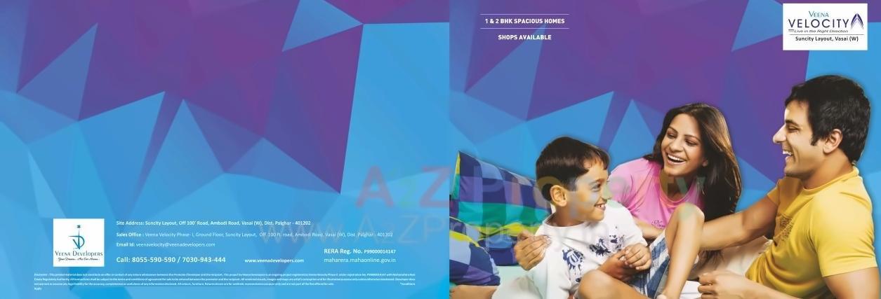  of real estate project Veena Velocity Ph Ii located at Vasaivirar-city-m-corp, Palghar, Maharashtra