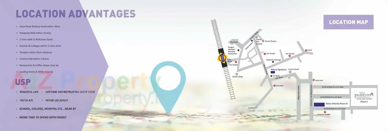  of real estate project Veena Velocity Ph Ii located at Vasaivirar-city-m-corp, Palghar, Maharashtra