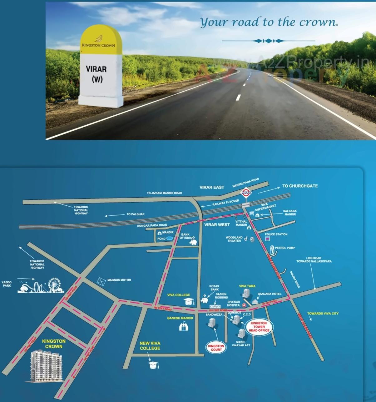  of real estate project Viva Kingston Crown located at Vasaivirar-city-m-corp, Palghar, Maharashtra