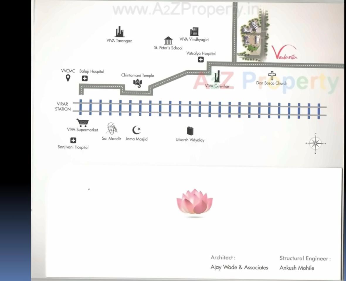 of real estate project Viva Vedanta    No located at Vasaivirar-city-m-corp, Palghar, Maharashtra
