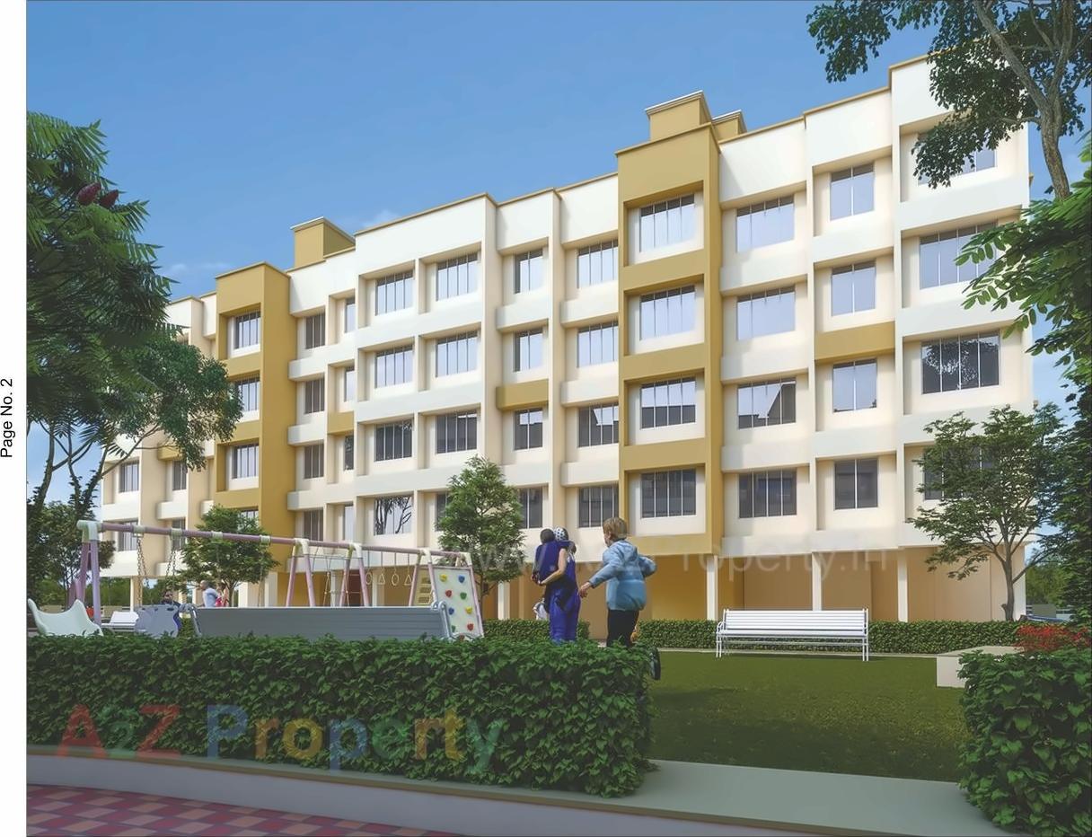 3D Elevation of real estate project Vrindavan Complex located at Saphale, Palghar, Maharashtra