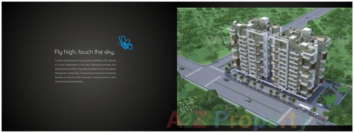 3D Elevation of real estate project 18 Latitude located at Punawale, Pune, Maharashtra