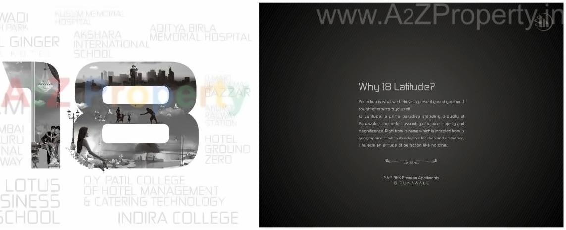 of real estate project 18 Latitude located at Punawale, Pune, Maharashtra