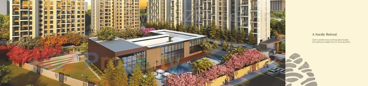 3D Elevation of real estate project 32 Pinewood Drive located at Bhoirwadi, Pune, Maharashtra