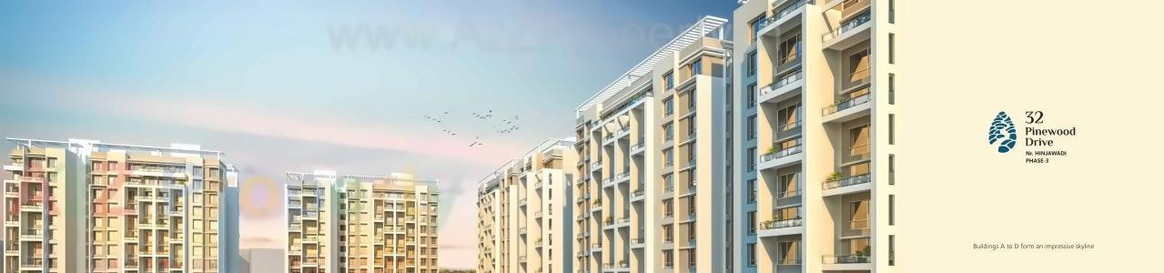3D Elevation of real estate project 32 Pinewood Drive located at Bhoirwadi, Pune, Maharashtra