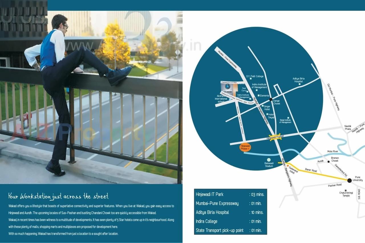  of real estate project 33 Milestone located at Tathwade, Pune, Maharashtra
