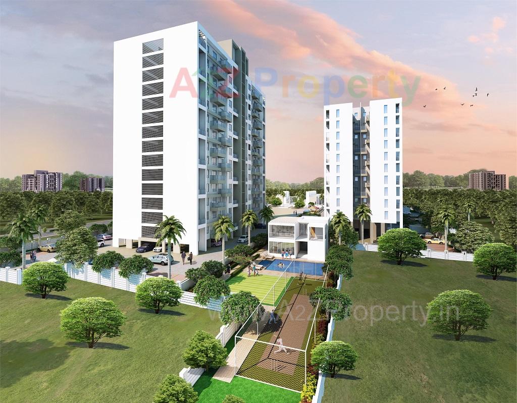 Elevation 28412 3 of real estate project 41 Estera located at Punawale, Pune, Maharashtra