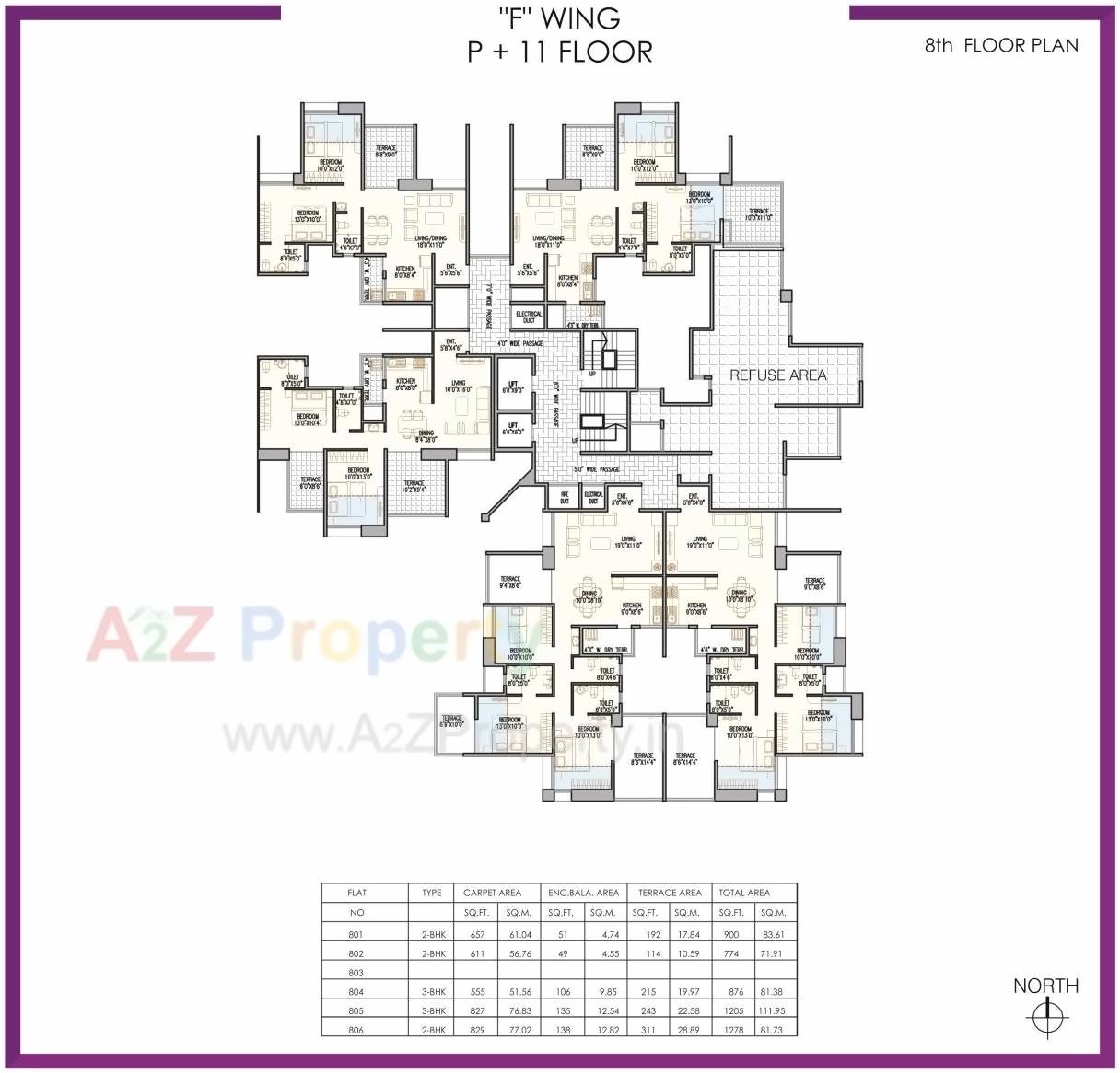 Layout of real estate project 7 Avenues located at Baner, Pune, Maharashtra