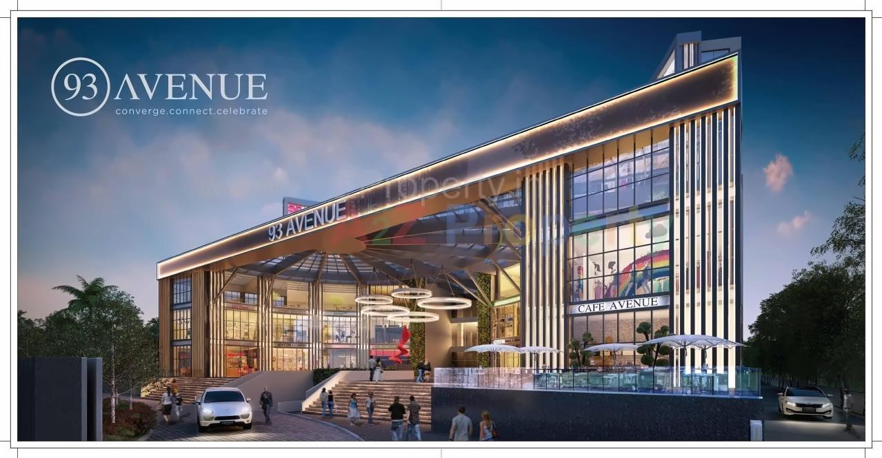 3D Elevation of real estate project 93 Avenue located at Pune-m-corp, Pune, Maharashtra