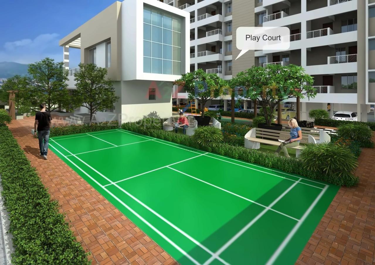 3D Elevation of real estate project Aabhas located at Medankarwadi, Pune, Maharashtra
