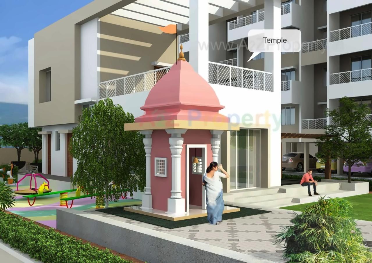3D Elevation of real estate project Aabhas located at Medankarwadi, Pune, Maharashtra