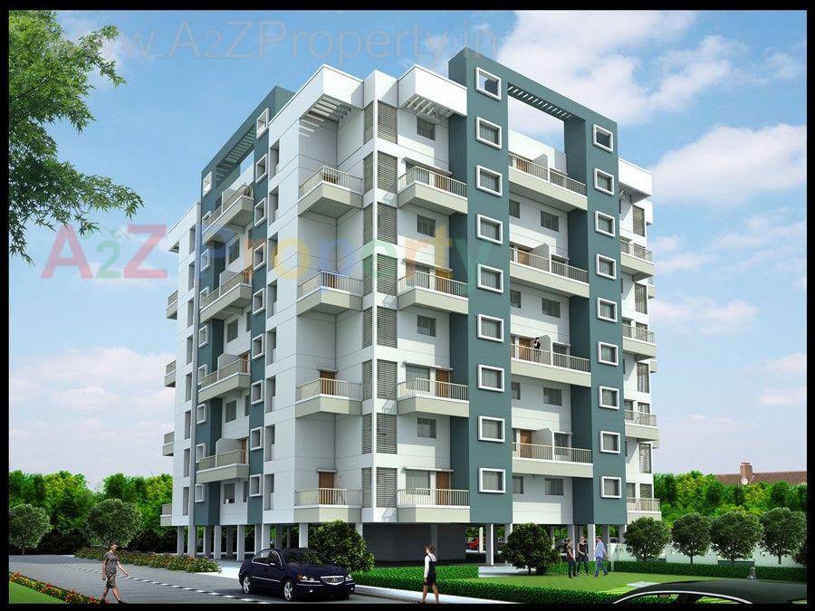 Building View201 of real estate project Aakansha Nagari located at Alefata-nv, Pune, Maharashtra