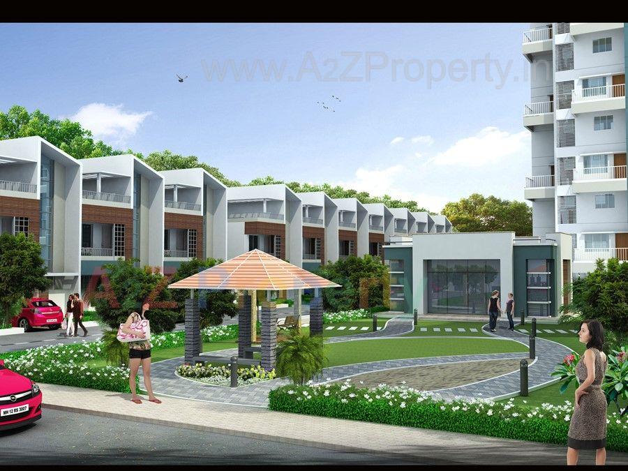 Open Space View 20170516190548273 of real estate project Aakansha Nagari located at Alefata-nv, Pune, Maharashtra