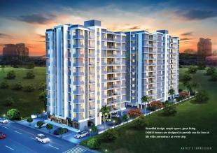 Elevation of real estate project Aakar Indigo located at Charholi, Pune, Maharashtra
