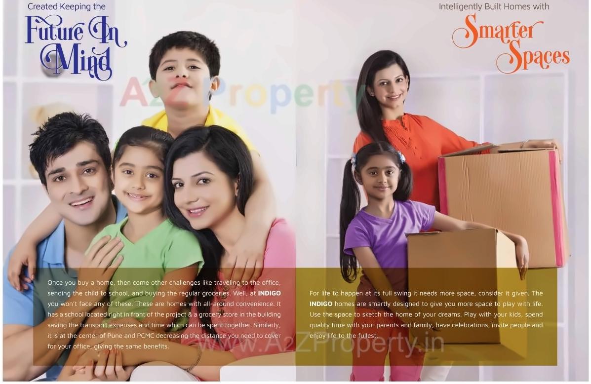  of real estate project Aakar Indigo located at Charholi, Pune, Maharashtra