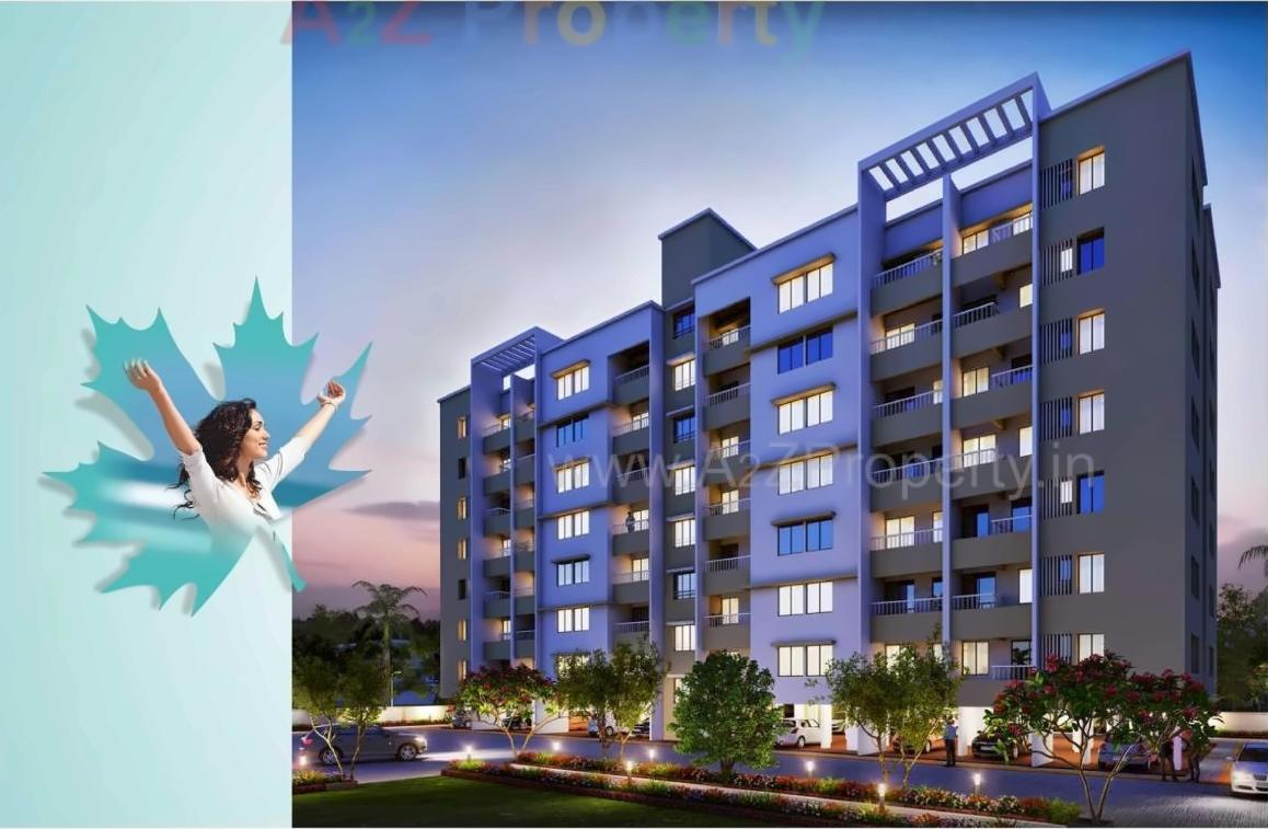 3D Elevation of real estate project Aangan located at Malewadi, Pune, Maharashtra