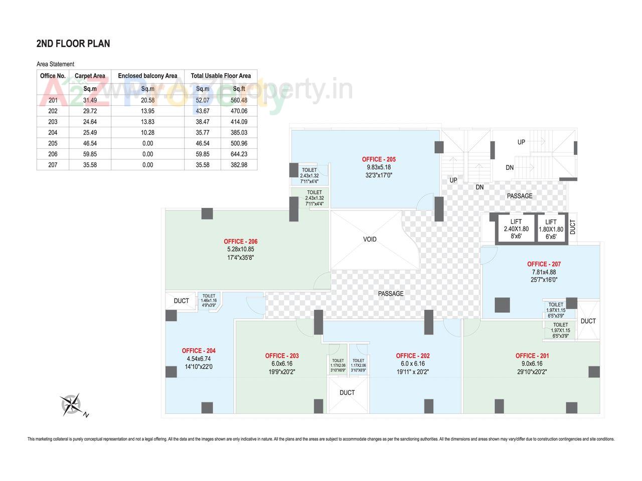 Second Floor of real estate project Aapla Ghar Lonikand located at Lonikand, Pune, Maharashtra