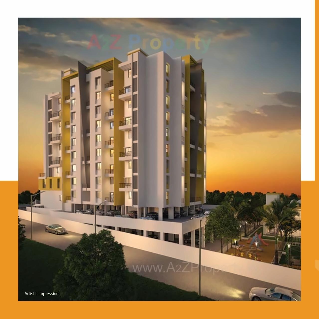 3D Elevation of real estate project Aashiana located at Yawalewadi, Pune, Maharashtra