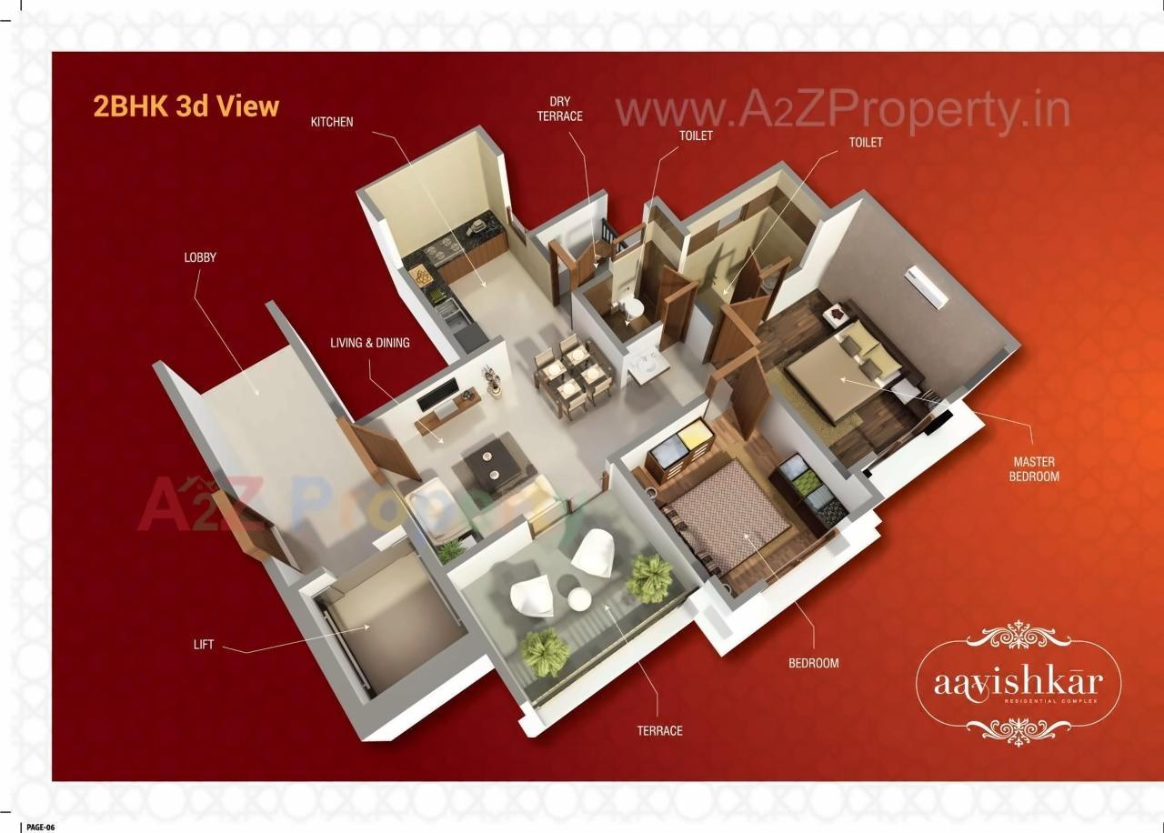 Layout of real estate project Aavishkar B, C located at Pimpri-chinchawad-m-corp, Pune, Maharashtra