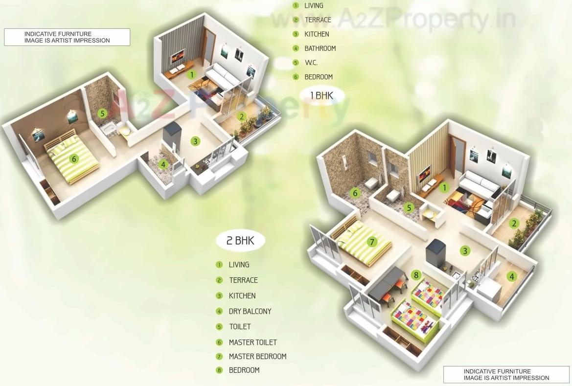 Layout of real estate project Acacia located at Talegaon-dabhade-r, Pune, Maharashtra