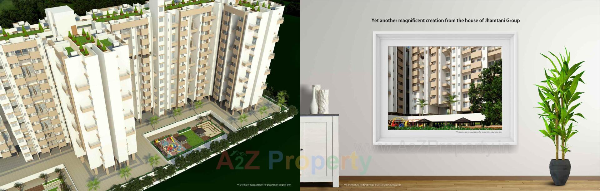 3D Elevation of real estate project Ace Aastha located at Pimpri-chinchawad-m-corp, Pune, Maharashtra