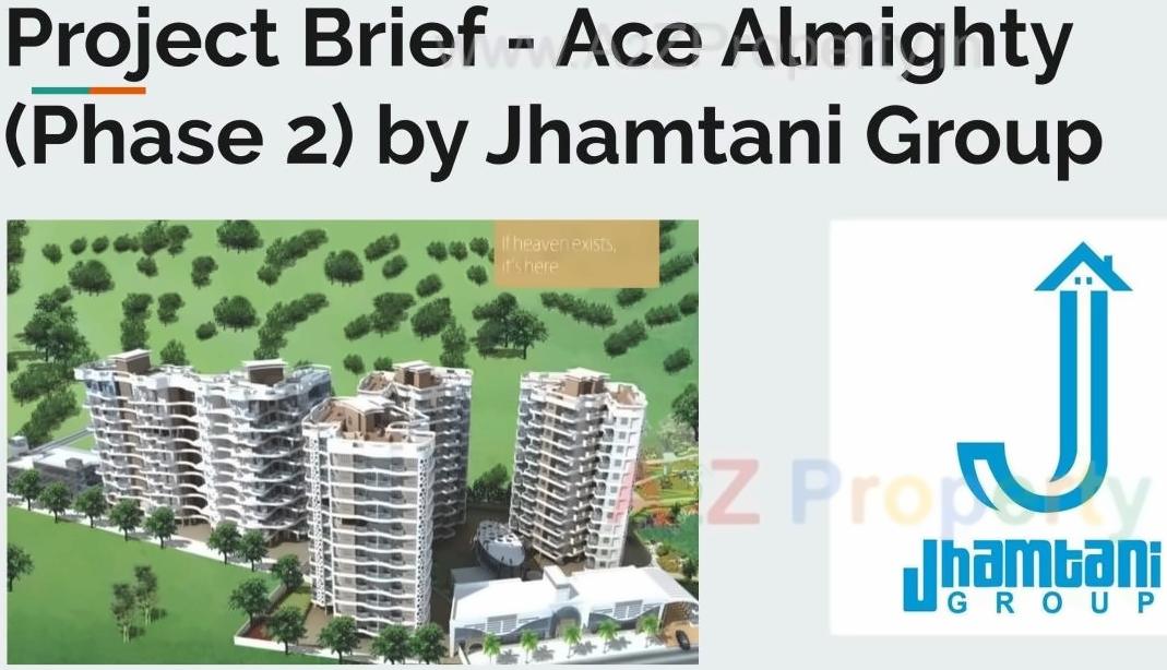 3D Elevation of real estate project Ace Almighty located at Tathwade, Pune, Maharashtra