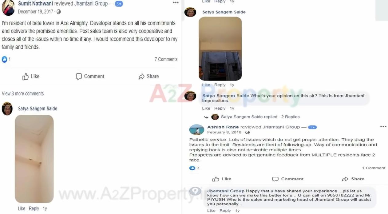  of real estate project Ace Almighty located at Tathwade, Pune, Maharashtra