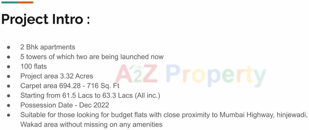  of real estate project Ace Almighty located at Tathwade, Pune, Maharashtra