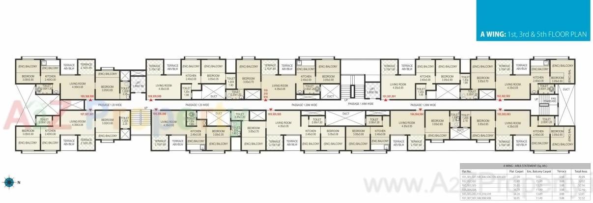 Layout of real estate project Ace Aurum located at Pimpri-chinchawad-m-corp, Pune, Maharashtra