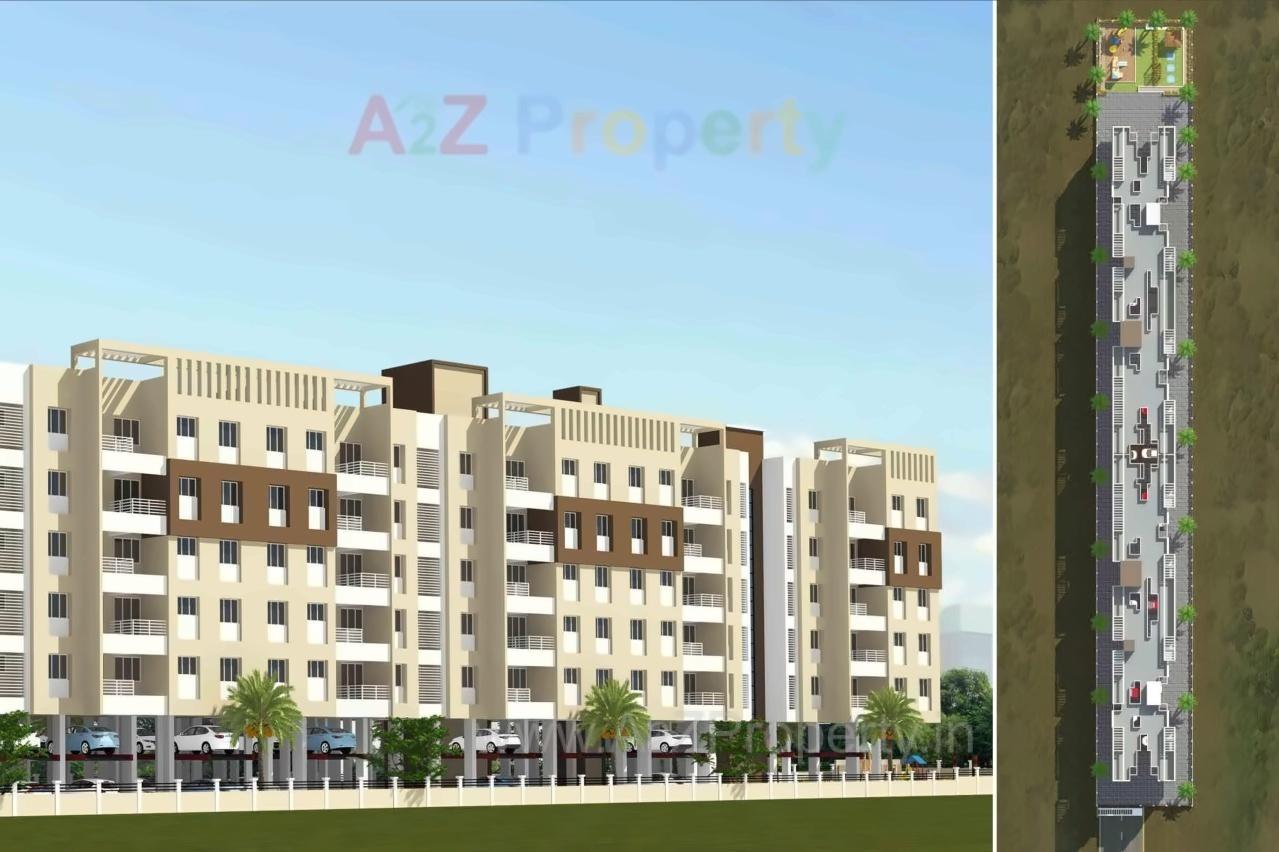 3D Elevation of real estate project Ace Aurum located at Pimpri-chinchawad-m-corp, Pune, Maharashtra