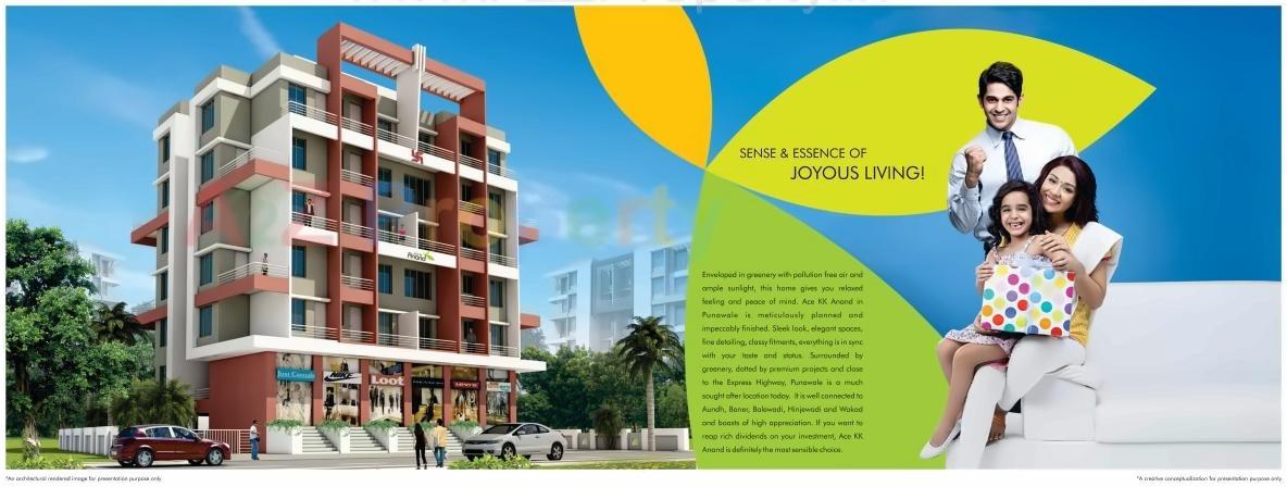 3D Elevation of real estate project Acekkanand located at Punawale, Pune, Maharashtra